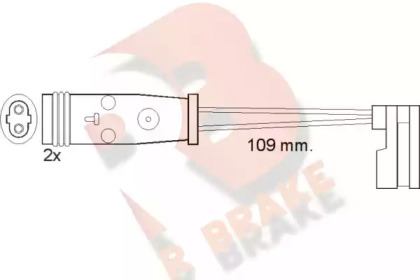 Контакт (R BRAKE: 610483RB)